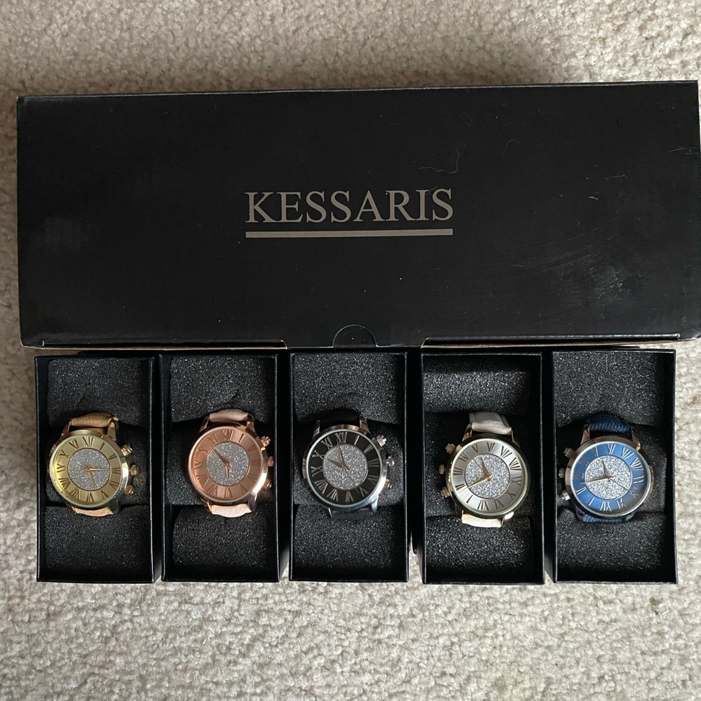 New Kessaris 5 piece watch set